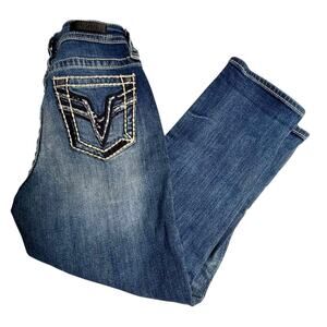 Vigoss Women's Straight Leg Jeans - Blue